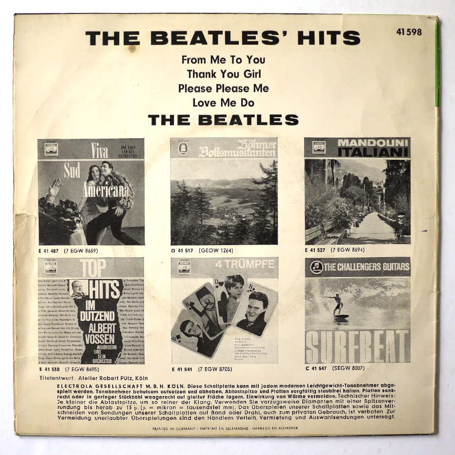 BEATLES - Beatles' Hits - Image 2
