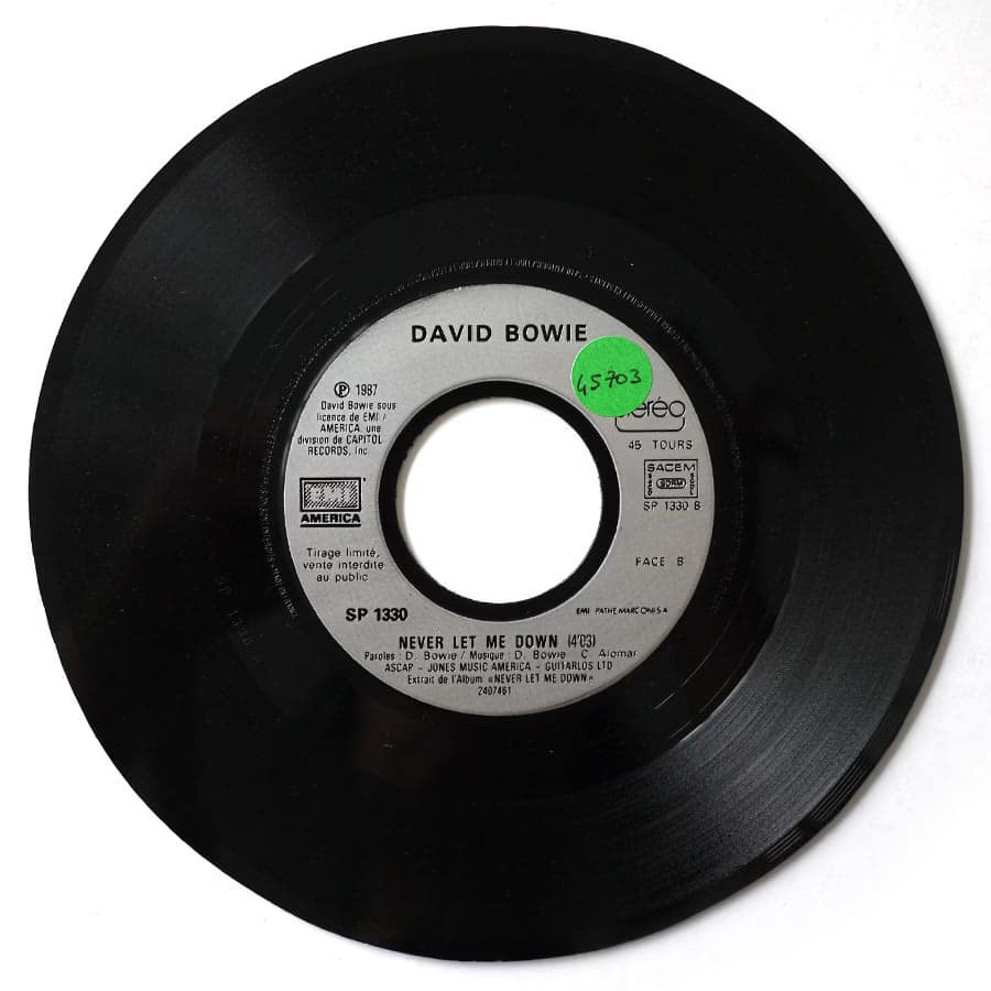DAVID BOWIE - Never Let Me Down (PROMO) - Image 6