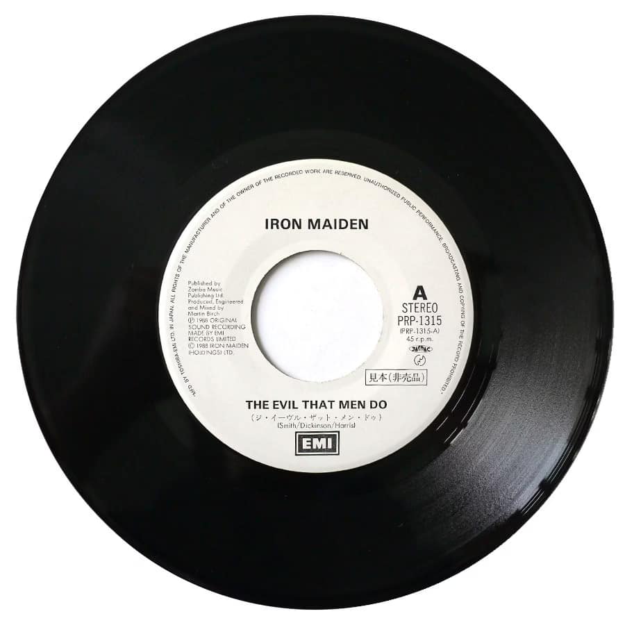 IRON MAIDEN - The Evil That Men Do (PROMO) - Image 5