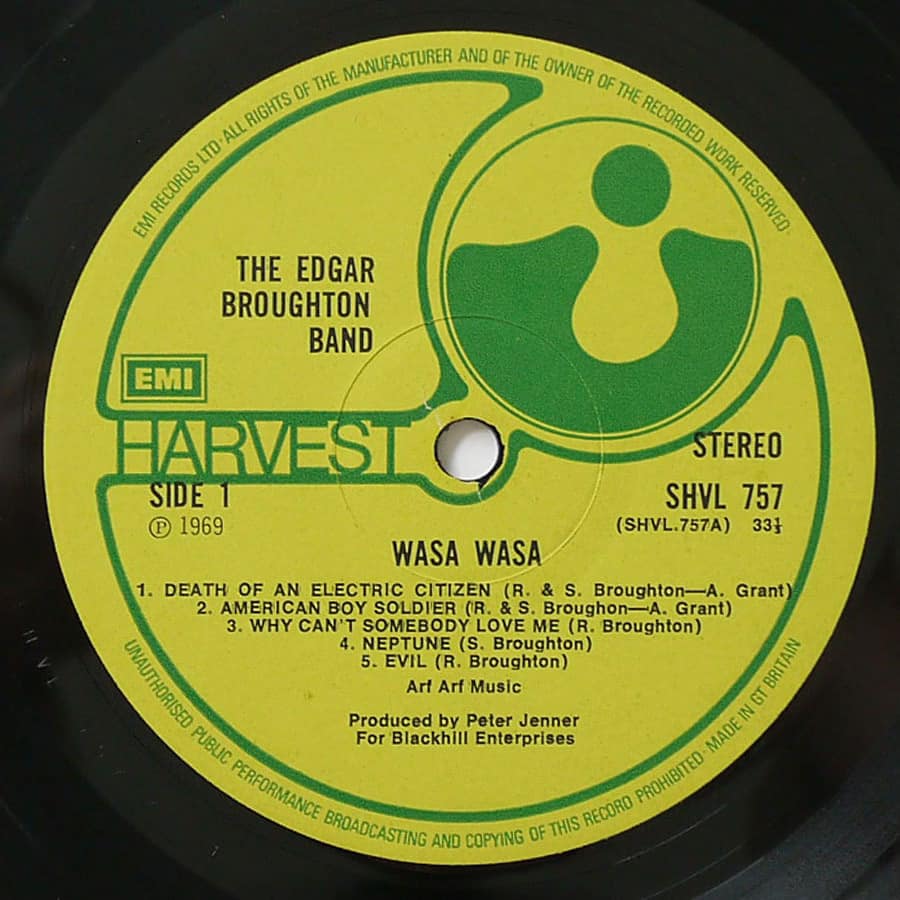 EDGAR BROUGHTON BAND - Wasa Wasa - Image 6