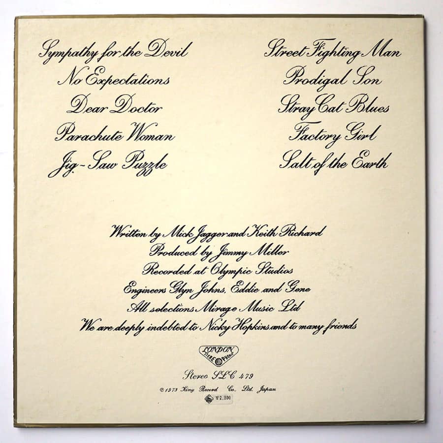 ROLLING STONES – Beggars Banquet - Image 5