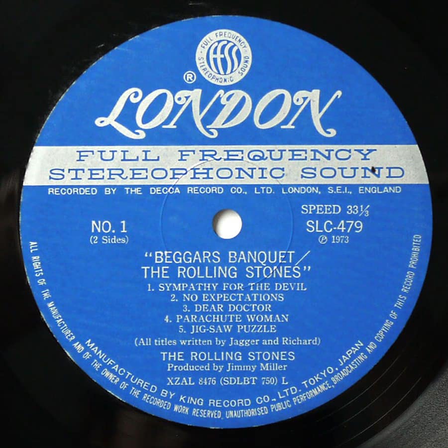 ROLLING STONES – Beggars Banquet - Image 10