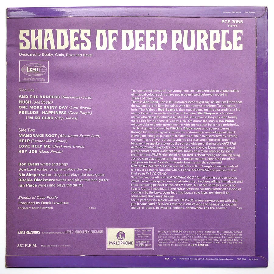 DEEP PURPLE - Shades of Deep Purple - Image 2