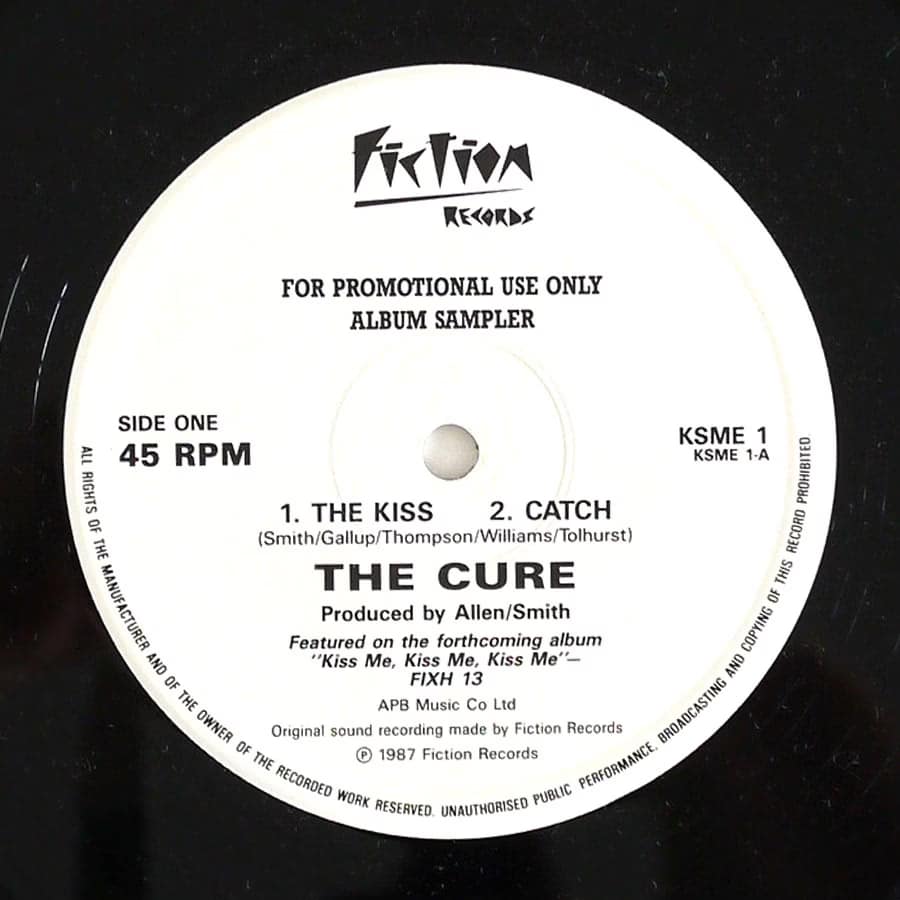 CURE - Kiss Me Kiss Me Kiss Me Album Sampler (PROMO) - Image 5