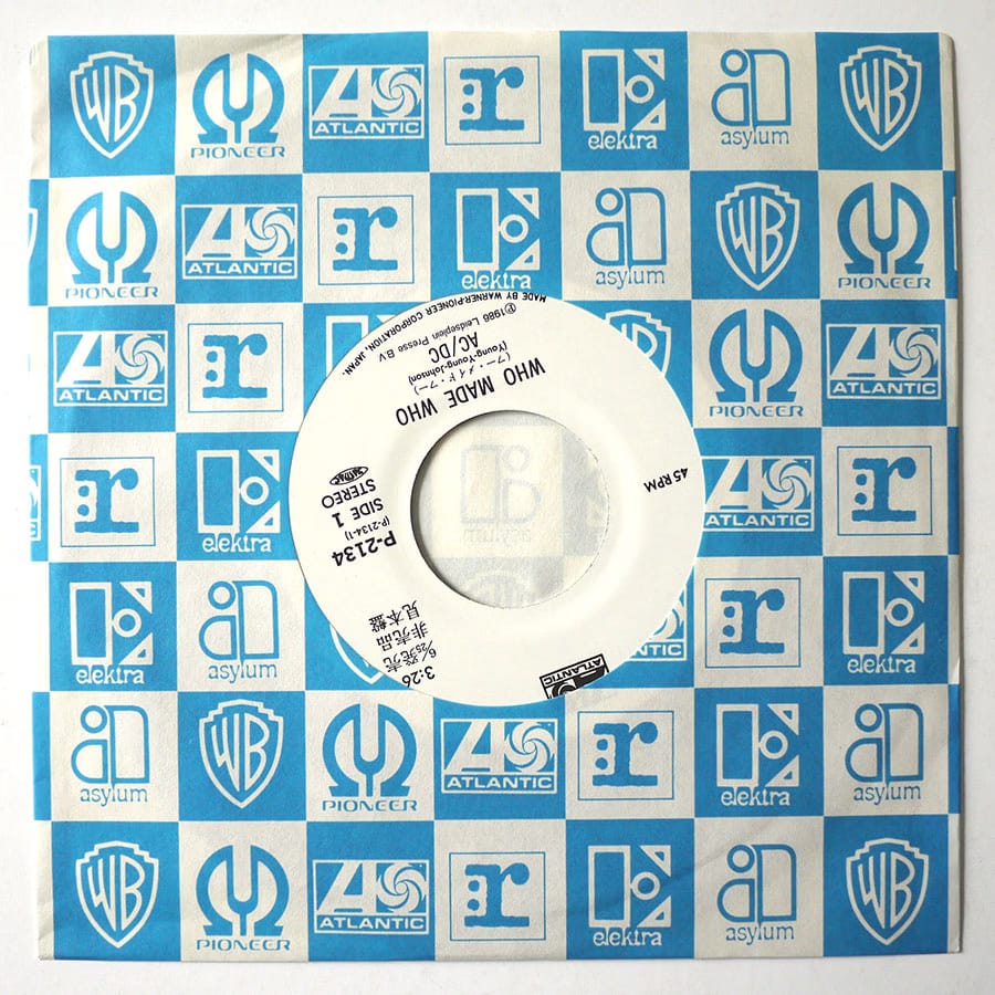 AC/DC - Who Made Who (PROMO) - Image 3