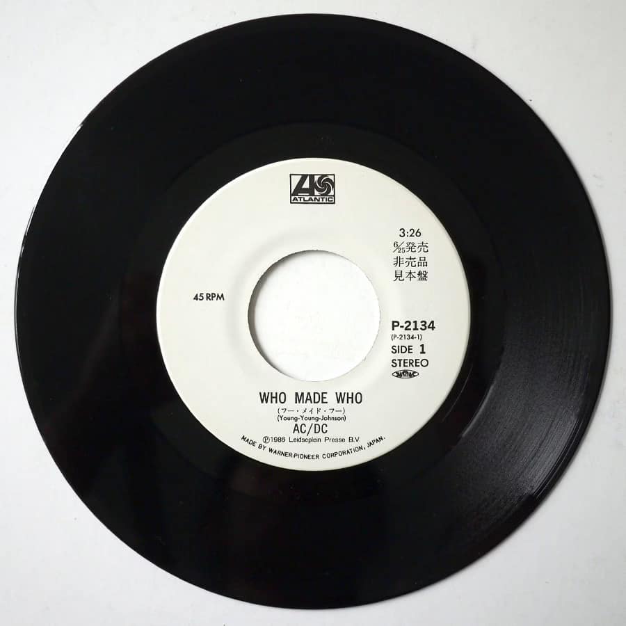 AC/DC - Who Made Who (PROMO) - Image 4