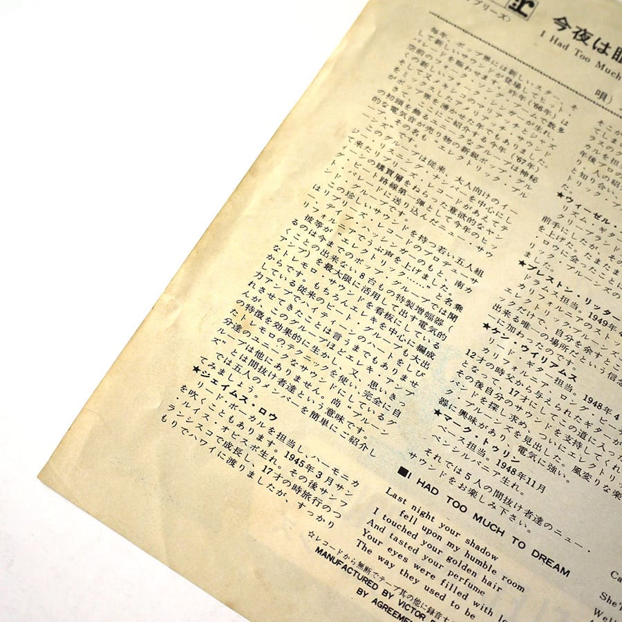 ELECTRIC PRUNES - I Had Too Much To Dream - Image 3