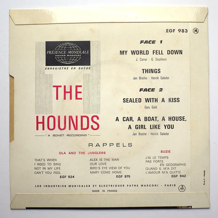 HOUNDS - My World Fell Down - Image 2