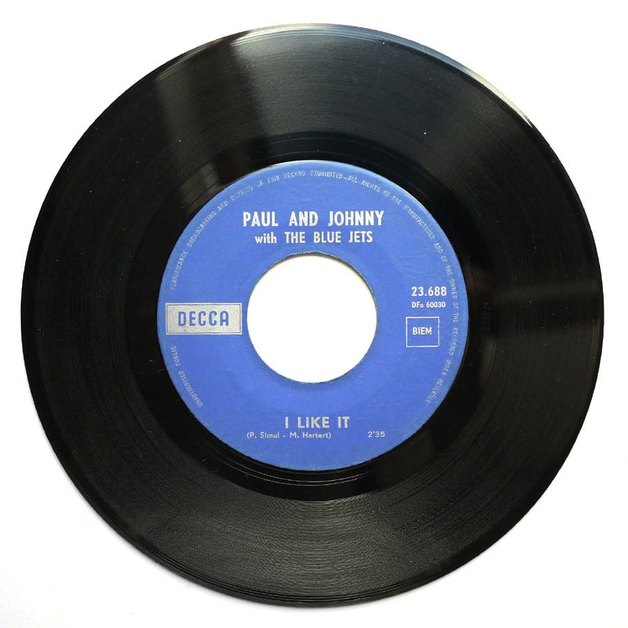 PAUL AND JOHNNY WITH THE BLUE JETS - I'm Free - Image 3