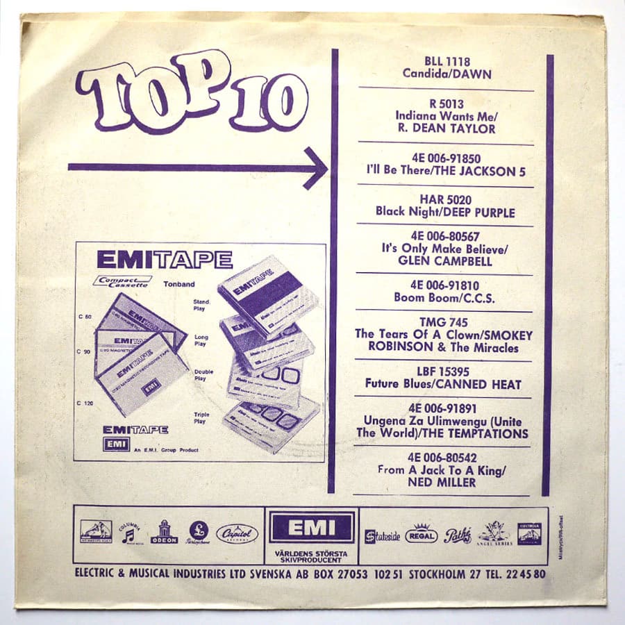 DEEP PURPLE - Black Night - Image 2