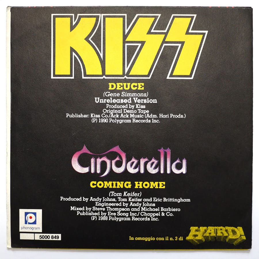 KISS/CINDERELLA - Deuce/Coming Home - Image 2