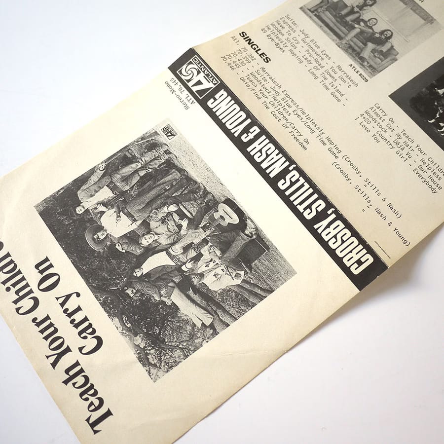 CROSBY, STILLS, NASH & YOUNG - Teach Your Children - Image 3