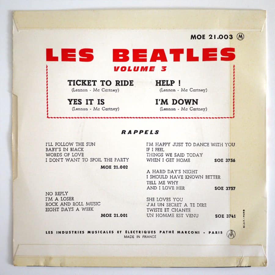 BEATLES - Vol.3 - Image 2