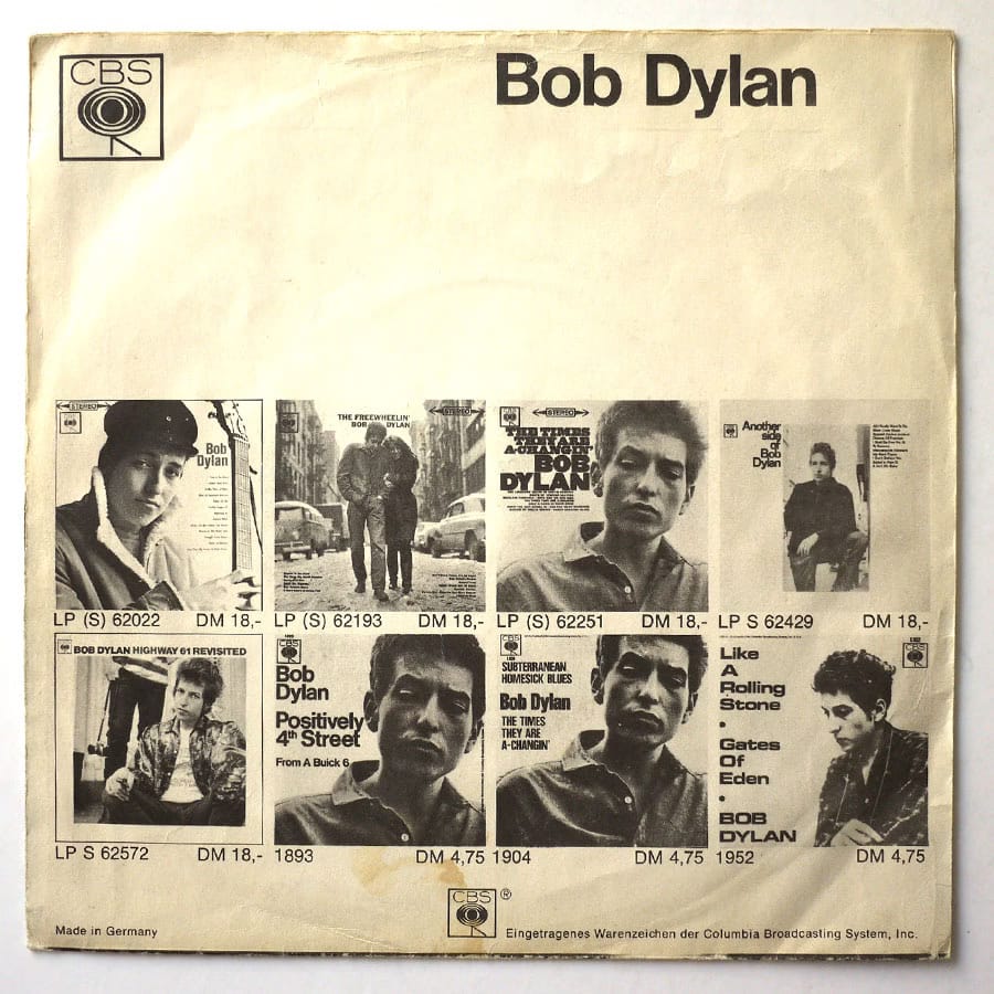 BOB DYLAN - Can You Please Crawl Out Your Window? - Image 3