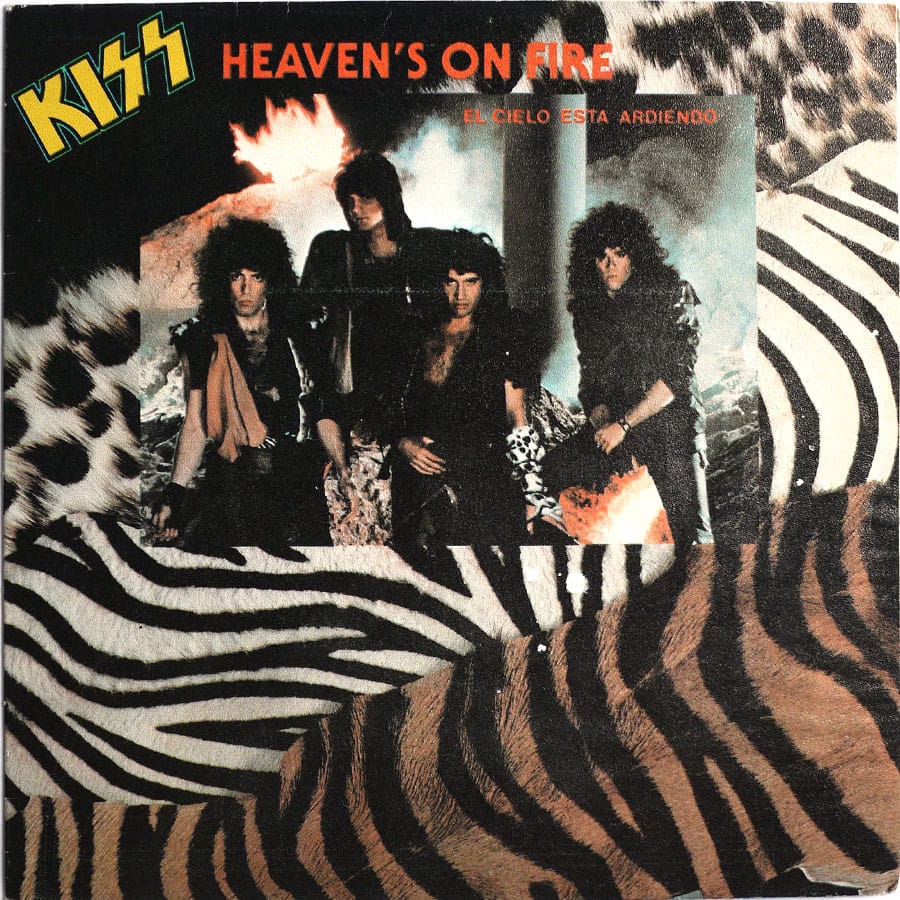 KISS - Heaven's On Fire