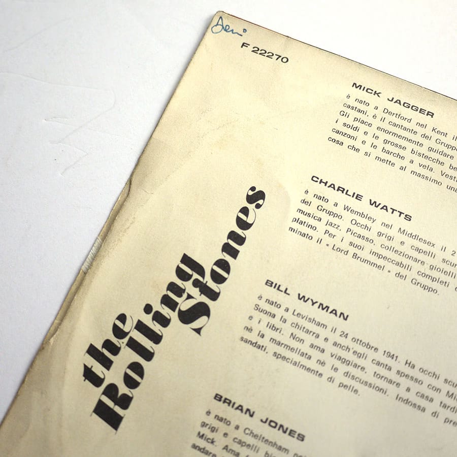 ROLLING STONES - As Tears Go By - Image 3