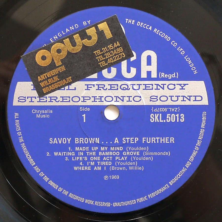 SAVOY BROWN - A Step Further - Image 8