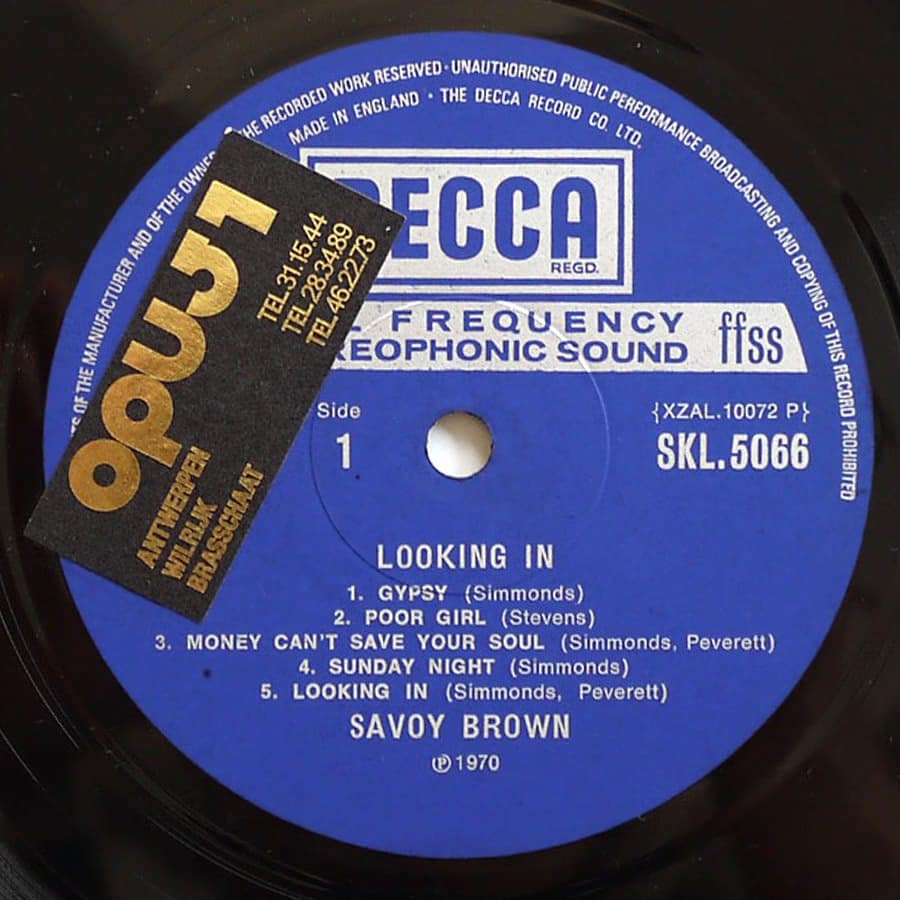 SAVOY BROWN -  Looking In - Image 10