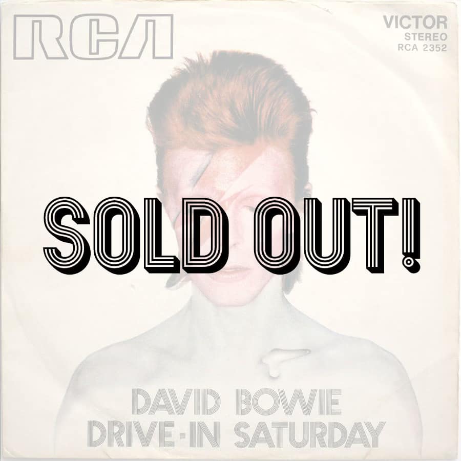 DAVID BOWIE - Drive in Saturday