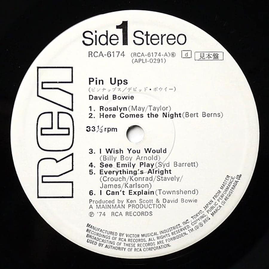 DAVID BOWIE - Pinups (PROMO ONLY) - Image 8