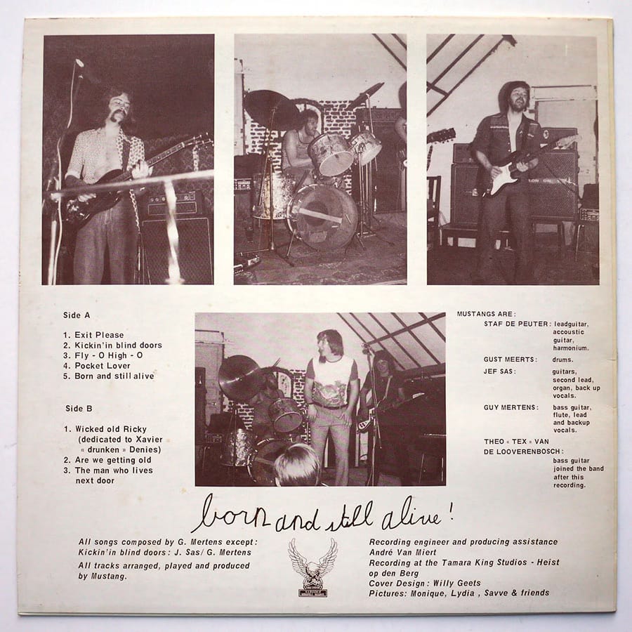 MUSTANG ‎- Born And Still Alive ! - Image 2