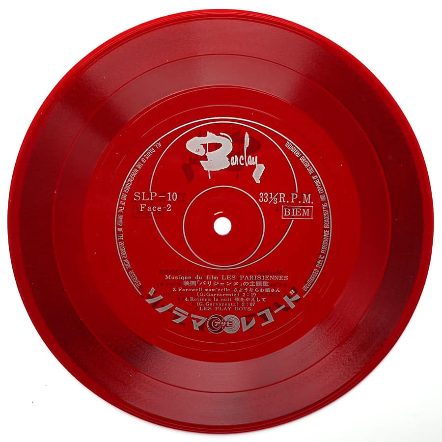 LES CHAUSSETTES NOIRES, GILLIAN HILLS, LES PLAY BOYS - Musique Du Film "Les Parisiennes" - Image 6
