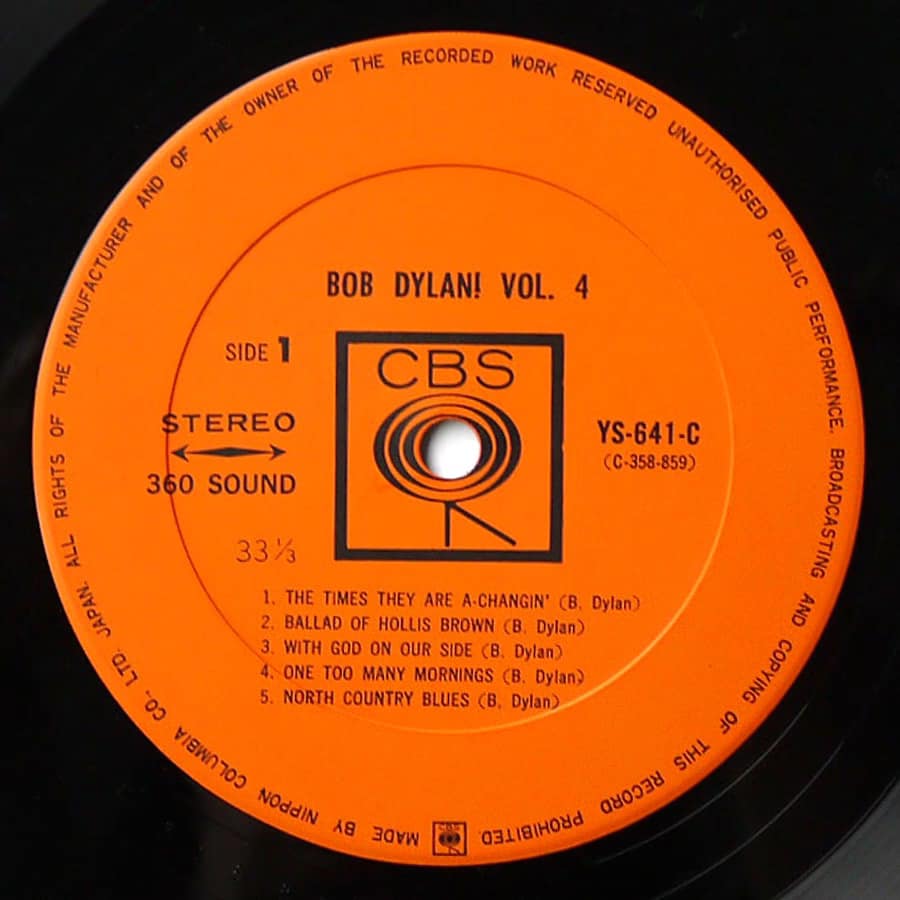 BOB DYLAN - Vol. 4 - Image 7