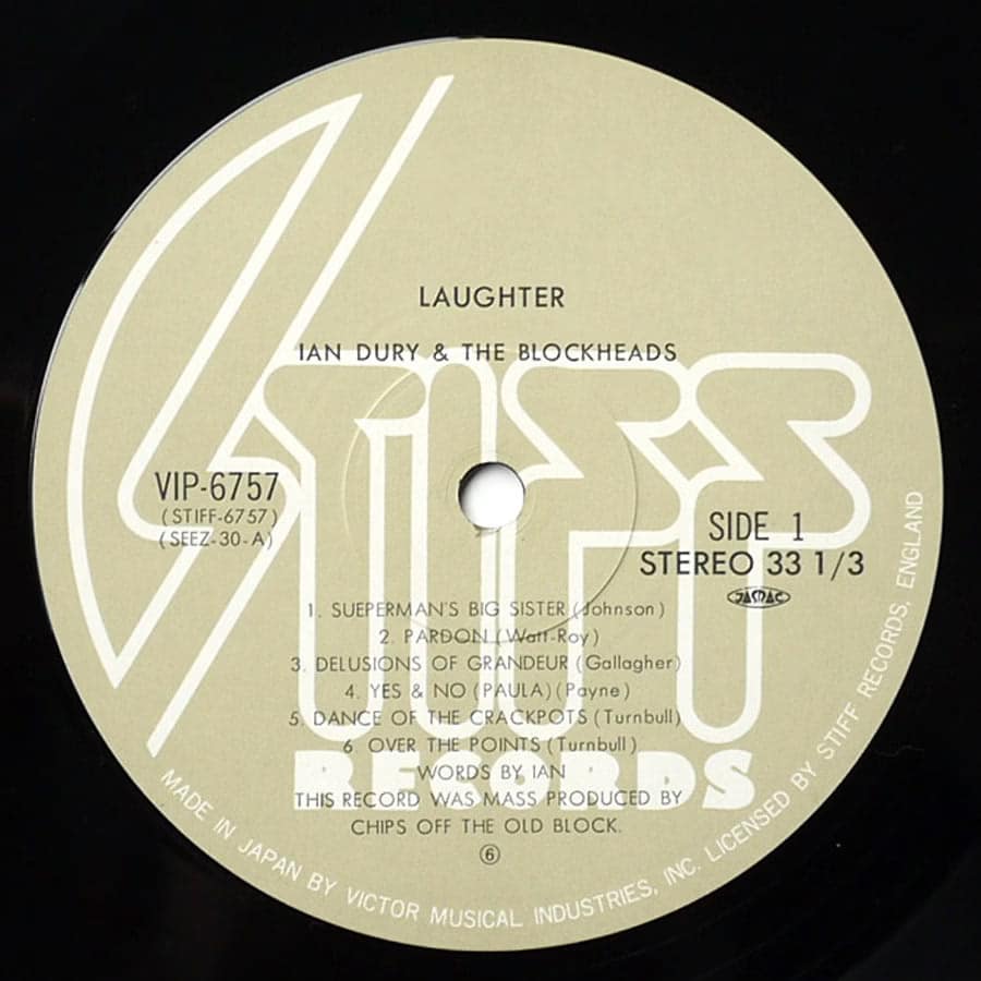 IAN DURY -  Laughter - Image 8