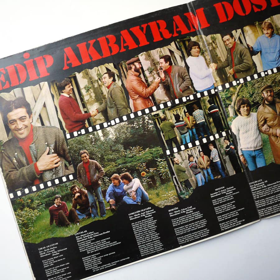 EDIP AKBAYRAM, DOSTLAR - 1984 - Image 4