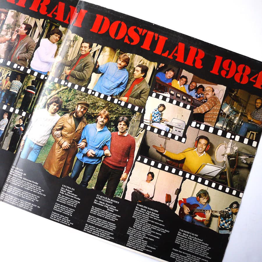 EDIP AKBAYRAM, DOSTLAR - 1984 - Image 5