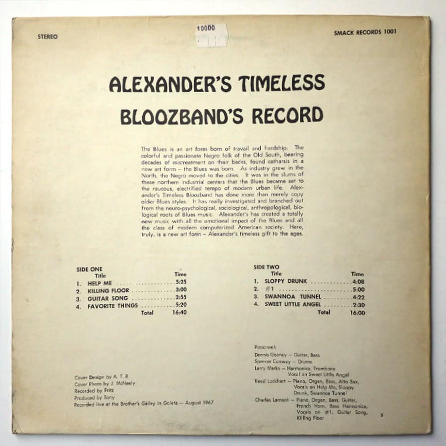 ALEXANDER'S TIMELESS BLOOZBAND - Alexander's Timeless Bloozband - Image 4