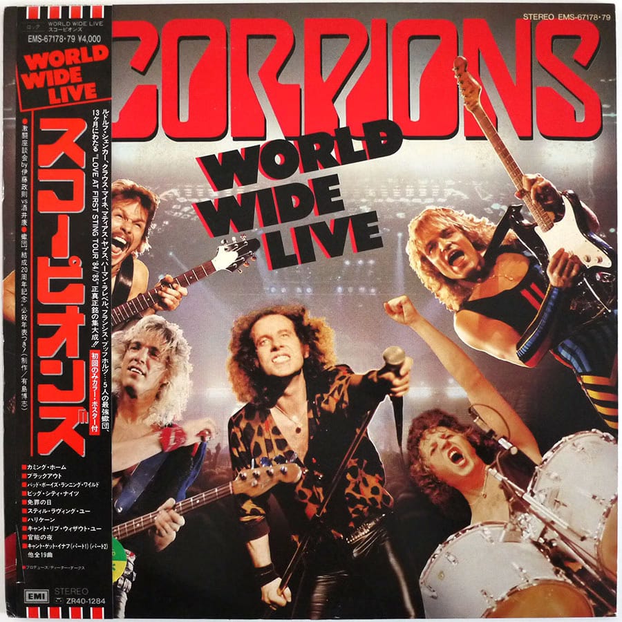 SCORPIONS - World Wide Live