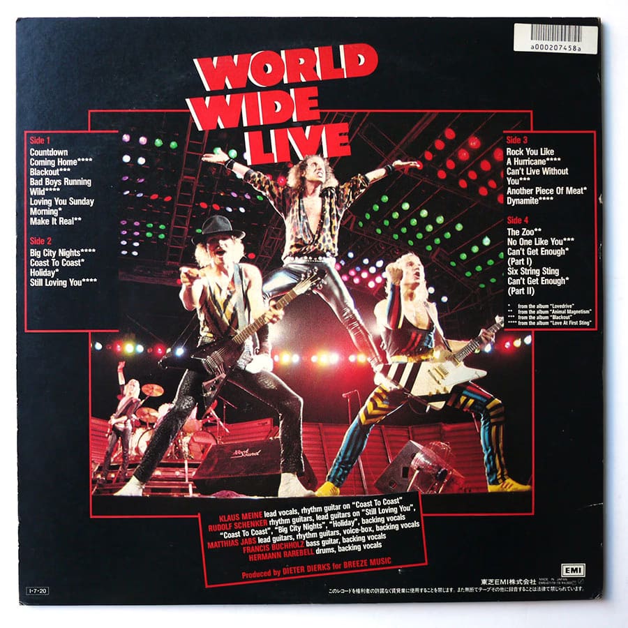 SCORPIONS - World Wide Live - Image 5