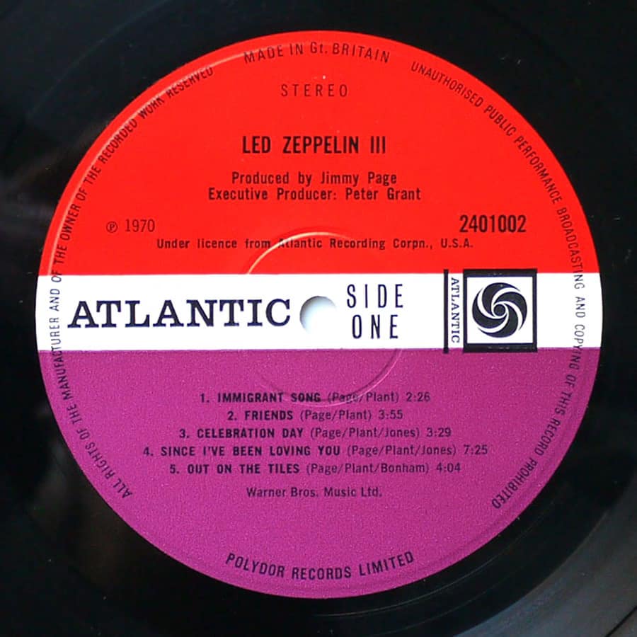 LED ZEPPELIN - III - Image 12