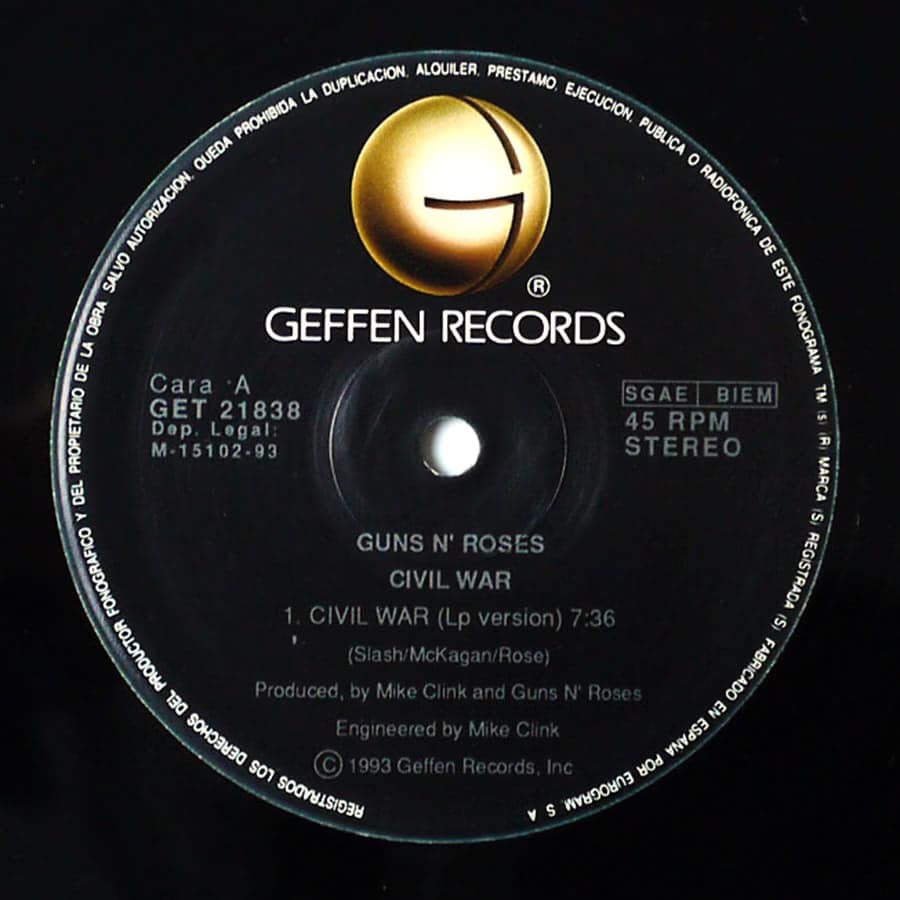 GUNS N' ROSES - Civil War - Image 6