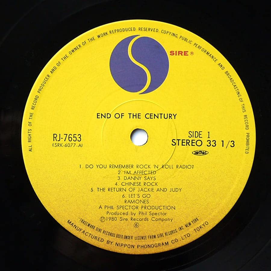 RAMONES - End Of The Century - Image 10