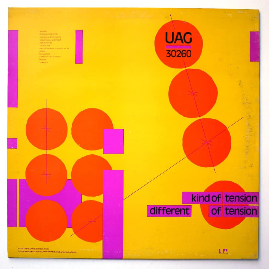 BUZZCOCKS - A Different Kind Of Tension - Image 4