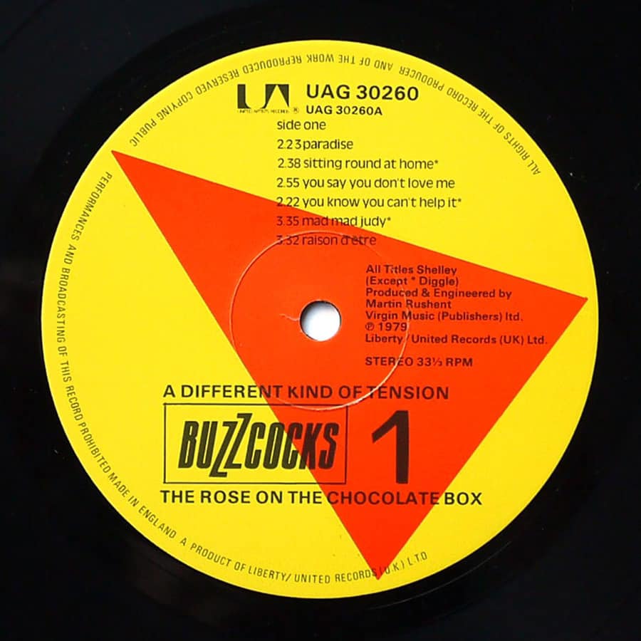 BUZZCOCKS - A Different Kind Of Tension - Image 9