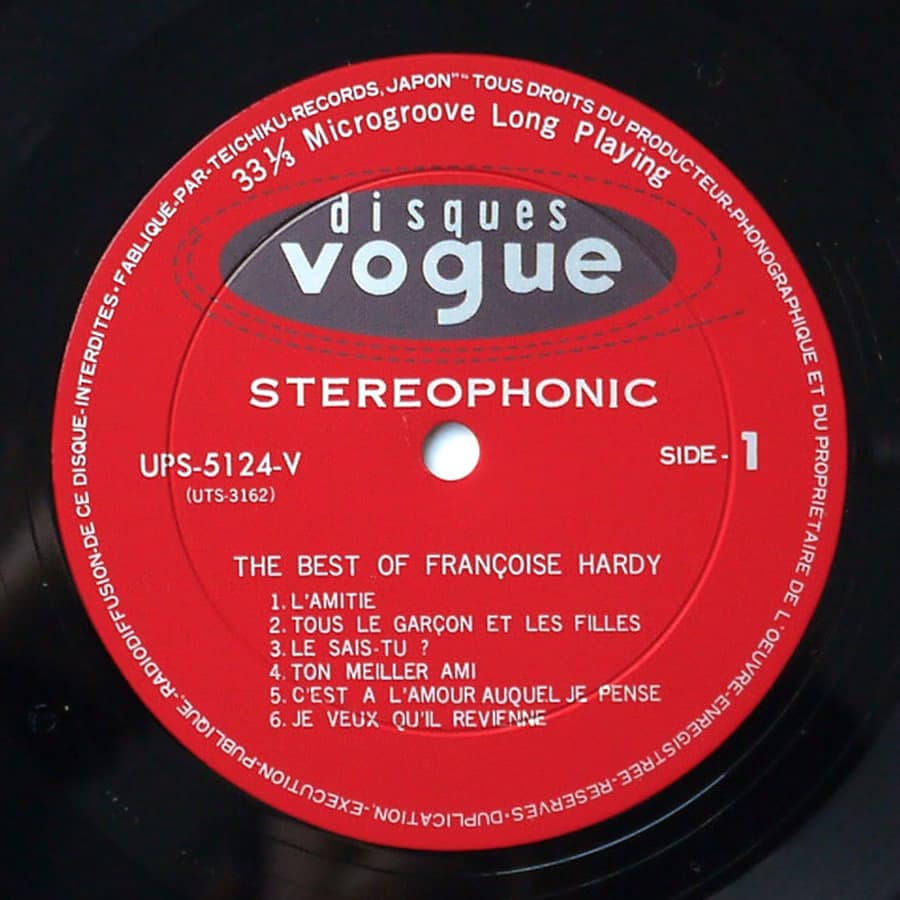 FRANCOISE HARDY - The Best Of Françoise Hardy - Image 7