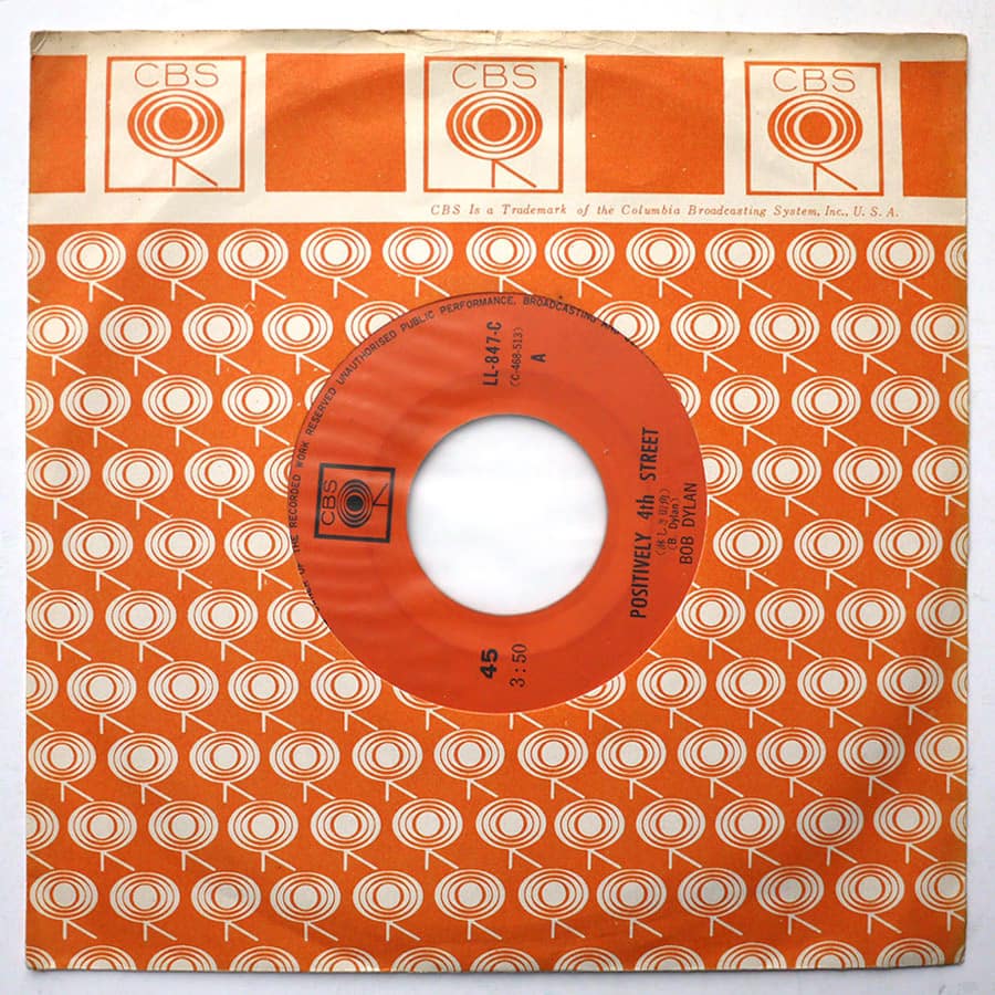 BOB DYLAN - Positively 4th Street - Image 6