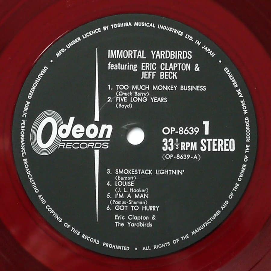 YARDBIRDS - Immortal Yardbirds - Image 7