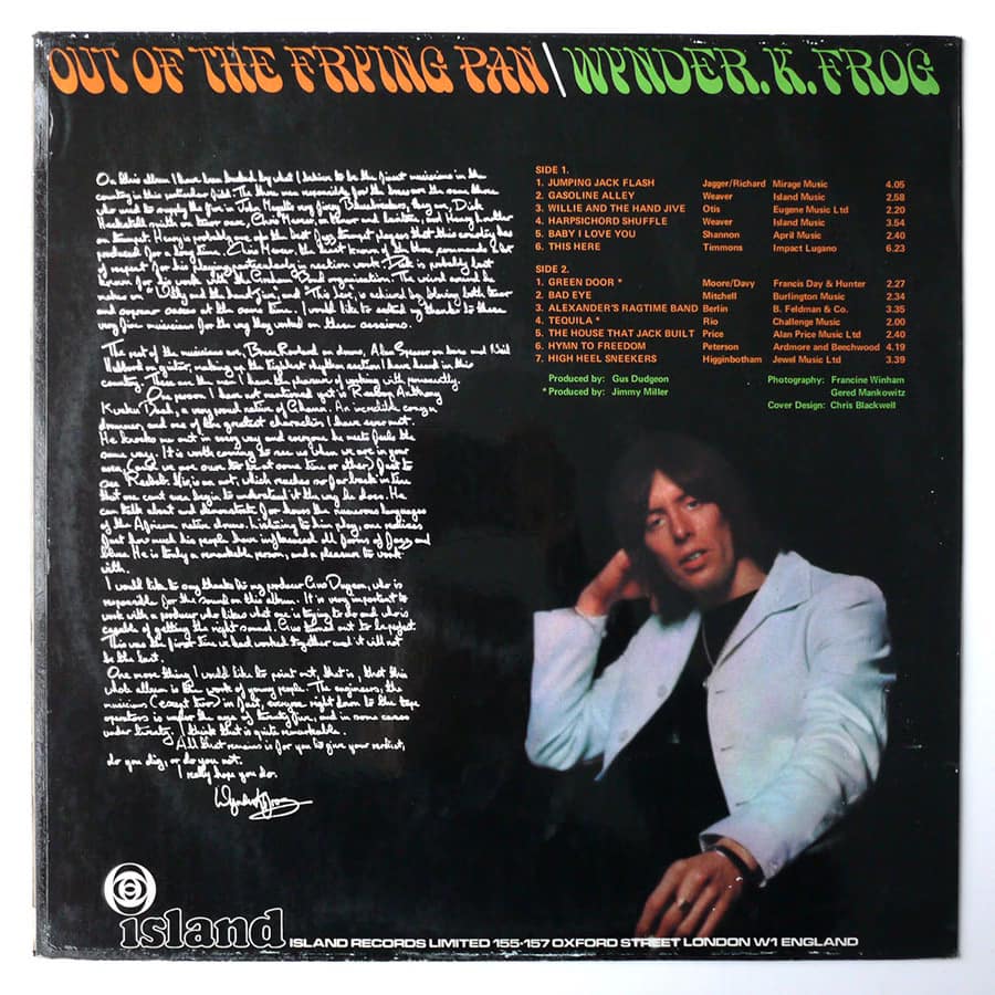 WYNDER K. FROG - Out Of The Frying Pan - Image 2