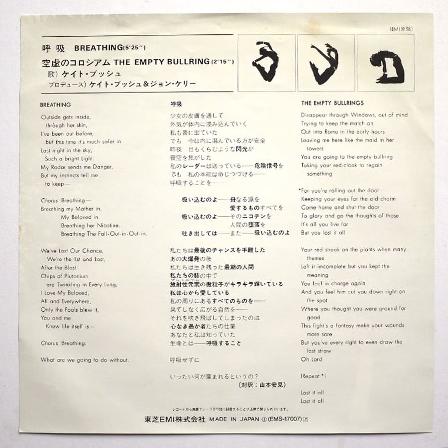 KATE BUSH - Breathing - Image 2