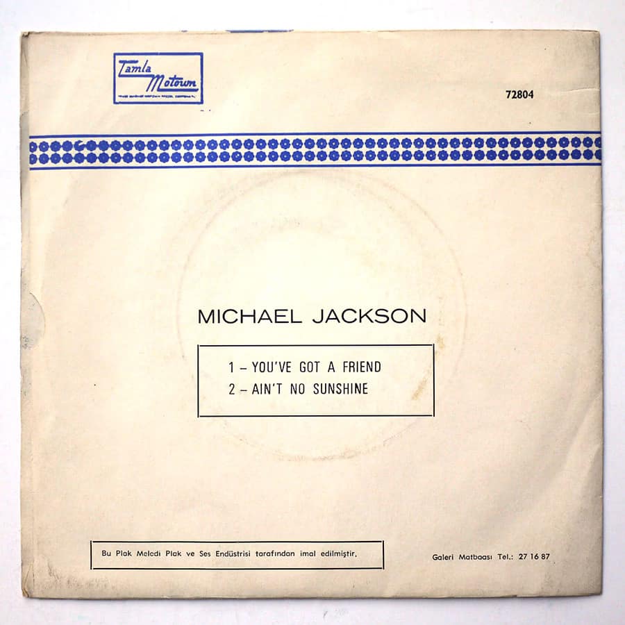 MICHAEL JACKSON - You've Got A Friend - Image 3