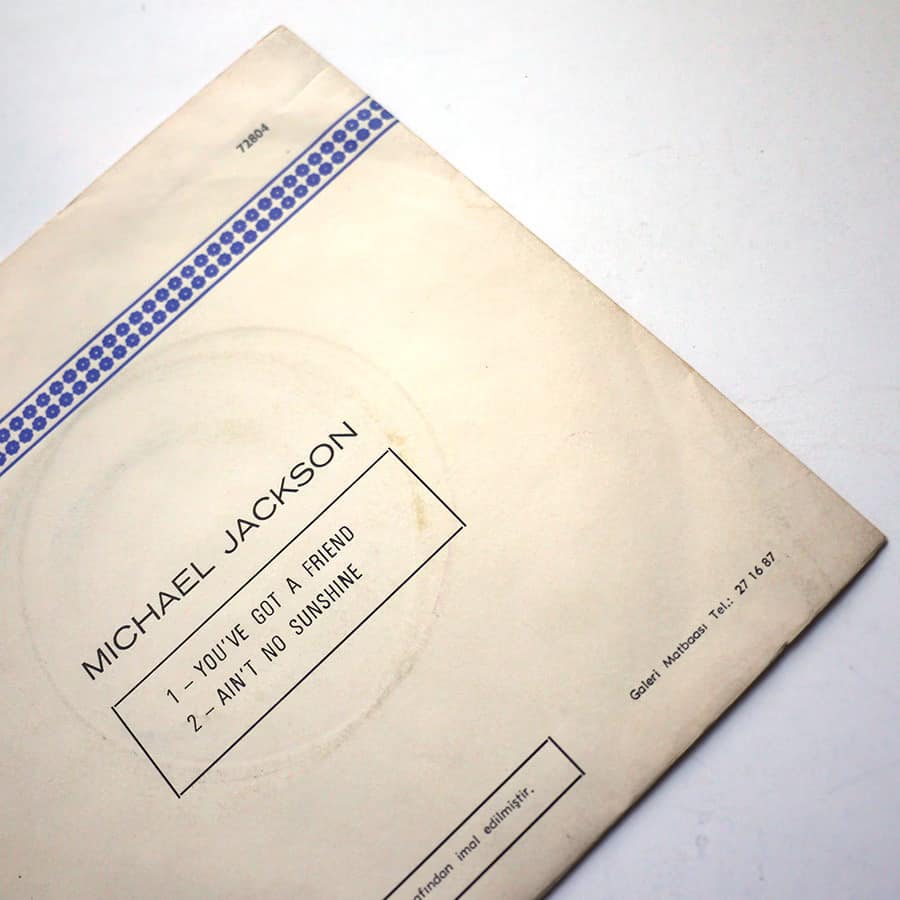 MICHAEL JACKSON - You've Got A Friend - Image 4