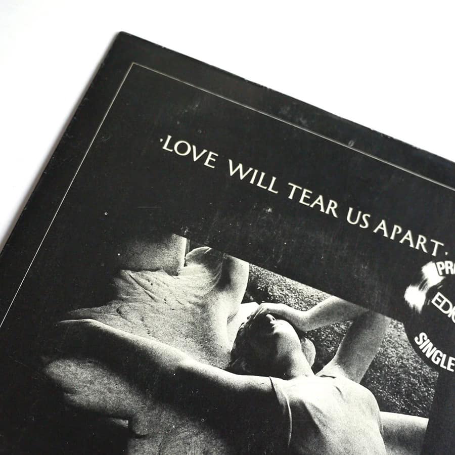JOY DIVISION - Love Will Tear Us Apart - Image 3