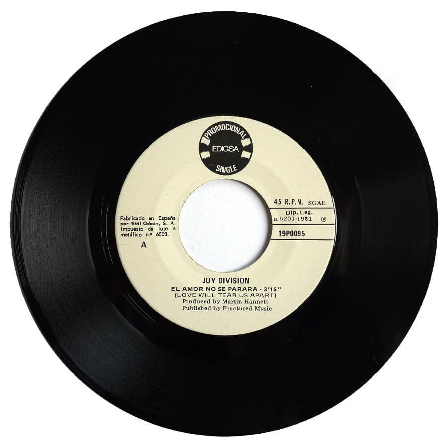 JOY DIVISION - Love Will Tear Us Apart - Image 7