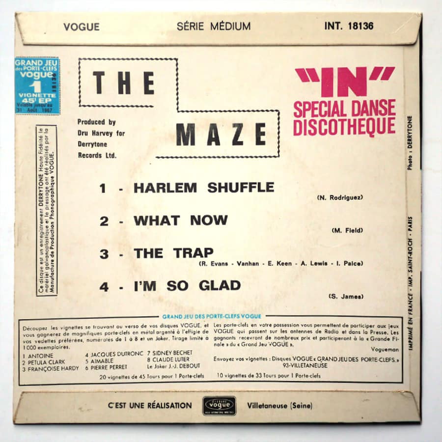 MAZE - Harlem Shuffle - Image 2